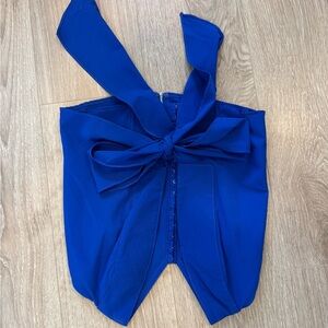 Elegant Blue Women's Top